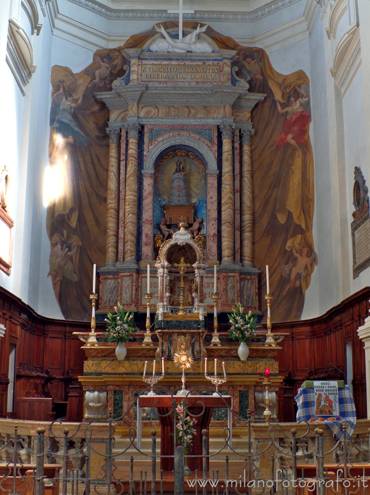 Rimini (Italy) - Main altar of the Church of San Bernardino